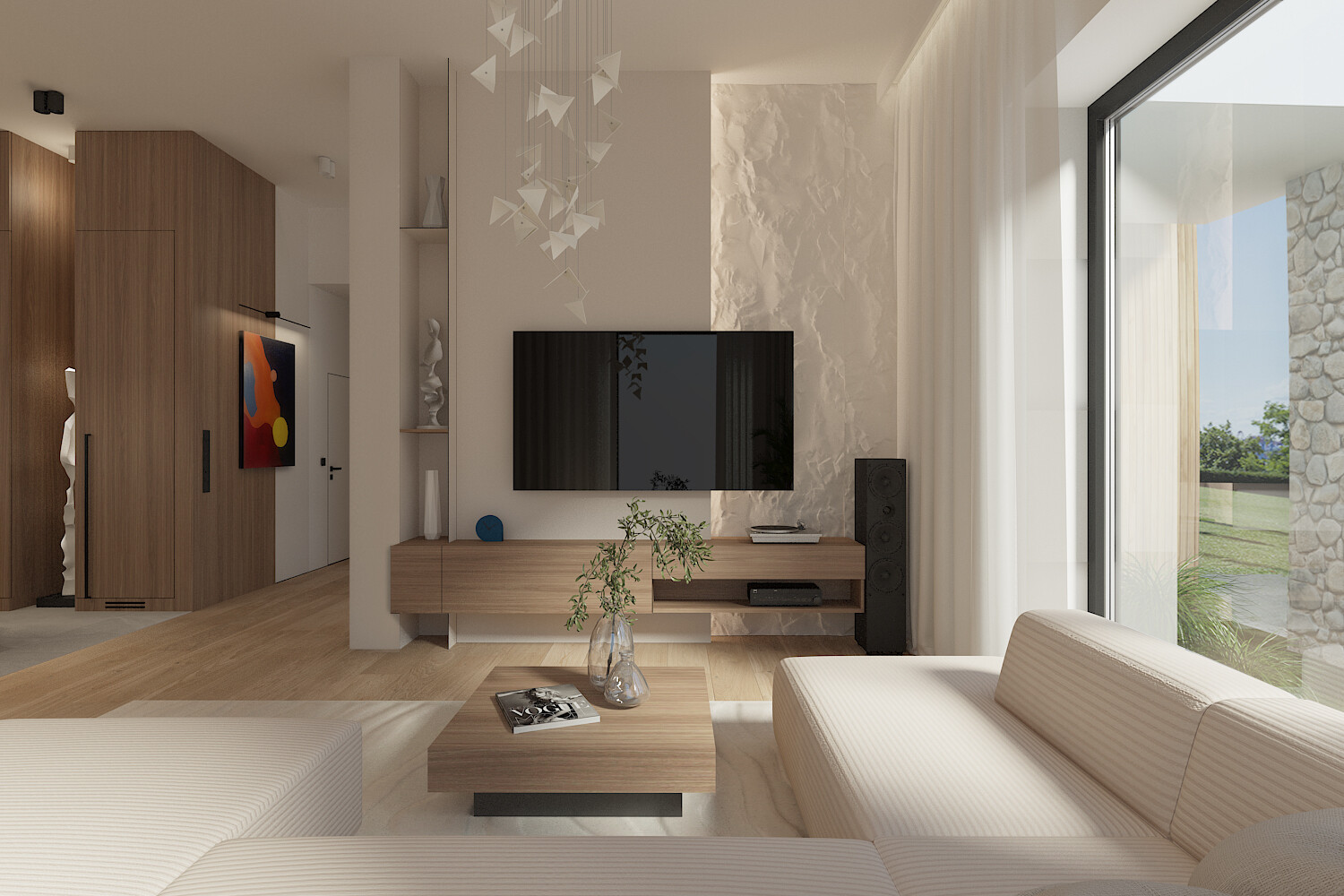 Projekt wnętrz nowoczesnego domu – Niemcz pod Bydgoszczą | Architekt ...
